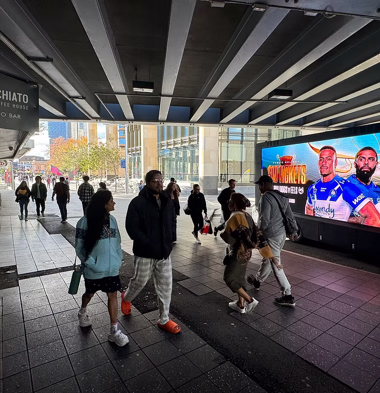 Digital truck advertising billboard