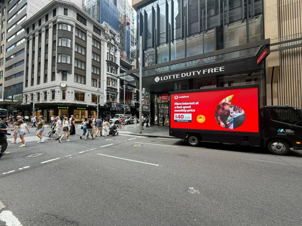 Mobile Billboard Truck advertising