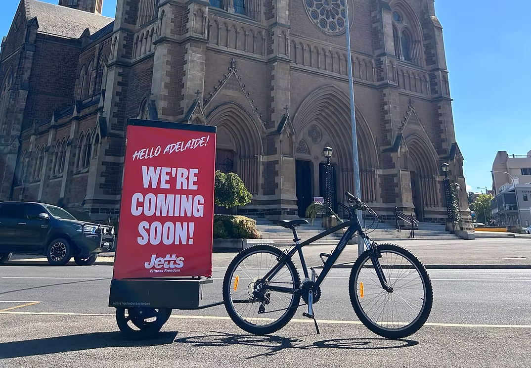 Bike Board Advertising
